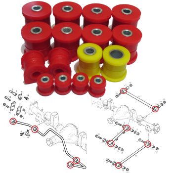 Kit polyuréthane suspension arrière Frontera B