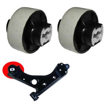 Bujes en los brazos delanteros para Alfa Romeo Mito, Fiat Punto, Fiorino, Grande Punto, Linea, Qubo, Peugeot Bipper
