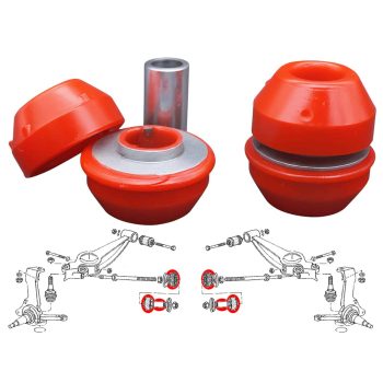 Silentblocs de tirant avant, VW Transporter T3