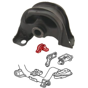 Support différentiel arrière pour Accord, Civic, CR-V, Concerto