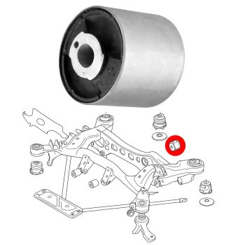 Silentbloc du support différentiel, BMW Serie 1/2/3/4/X1/X3/Z4