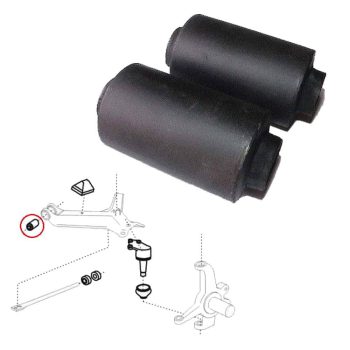 Silentblocks en brazos de suspensión delanteros Terrano I/II