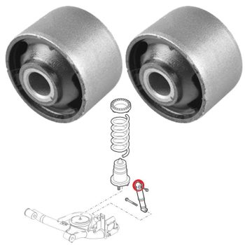 Silentblocks para amortiguadores traseros, Fiat Panda