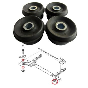 Silentblocks del eje trasero, Berlingo, Xsara y Partner