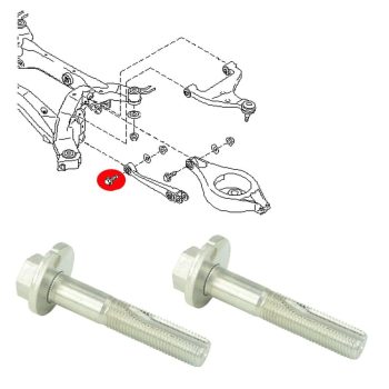 Exzenterbolzen zur Einstellung des Cambers der hinteren Querlenker, für Elgrand E51