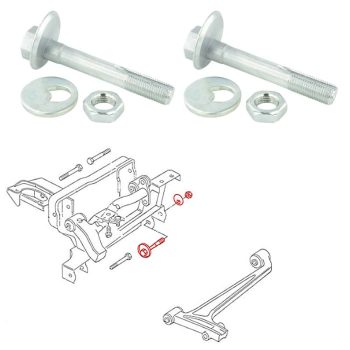 Kit boulons excentriques, réglage du camber, pour VW Transporter T4