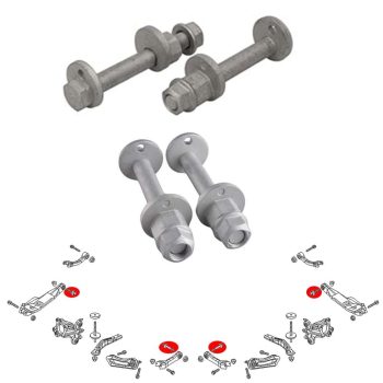 Bulloni di regolazione della campanatura del braccio posteriore, Cherokee KL