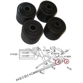 Silentblocs Pajero Hinterarm (Ø65mm)