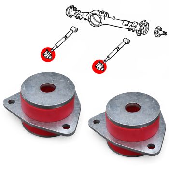 Silentblock per il fissaggio dei bracci oscillanti posteriori al telaio, Defender, Discovery I, Range Rover