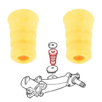 Topes de brazo de suspensión trasera para Peugeot Partner, Citroen Berlingo, Xsara