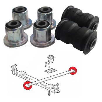 Buchsen-Kit der hinteren Blattfedern für Ducato, Jumper, Boxer