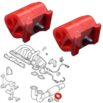 Soportes silenciador escape, Alfa 159, Brera 3.2V6