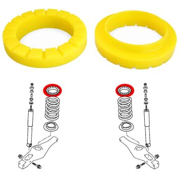 Rear upper spring seats, Pajero III/IV (20mm)