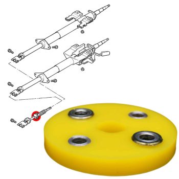 Junta flexible de la cruz de la columna de dirección, Opel Frontera B