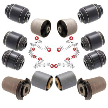 Rear arms and hubs bushes, Range Rover Sport I L320