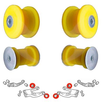 Kit silentblock brazo inferior trasero, Audi A8 D3, VW Phaeton