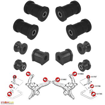 Kit suspension arrière, Calibra, Omega A/B, Senator, Vectra A