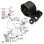 moteur-DROIT-mazda-323-OEM-B45539060