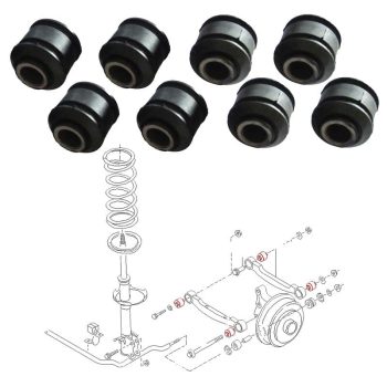 Bujes de brazos traseros, Nissan Sunny