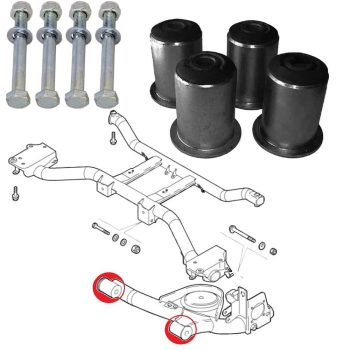 Silentblocks para brazos traseros con pernos, Fiat Panda 4×4, Panda Natural Power