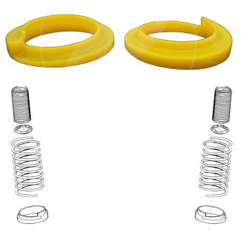 Patins des ressorts arrières, BMW Serie 6 E24, Serie 7 E32 E38