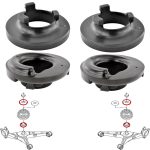 Kit des cales (entretoises) des ressorts arrières, VW Transporter, Multivan T5