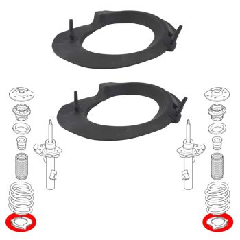 Patins des ressorts avant, Freelander II