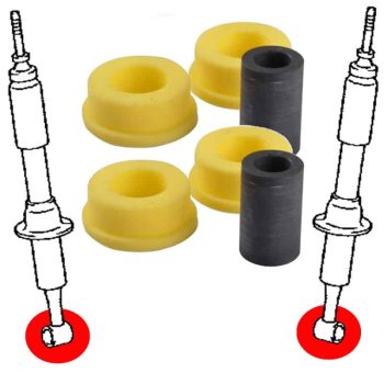 Silentblocs des amortisseurs avant, Hilux, Land Cruiser 90/Prado