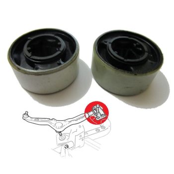 Silentblocs des supports des bras avant pour Rover 75