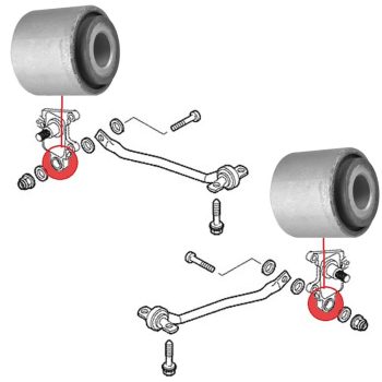 Lancia Kappa rear hubs bushes