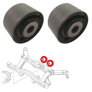 Silentblocs du support différentiel arrière, Outback, Legacy, Impreza, Forester, Tribeca