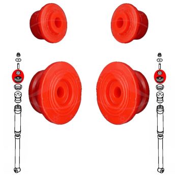 Silentblocks para amortiguadores traseros, Colt VI