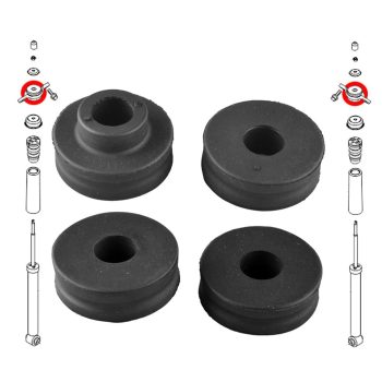 Silentblocs des supports amortisseurs arrières Hyundai i20