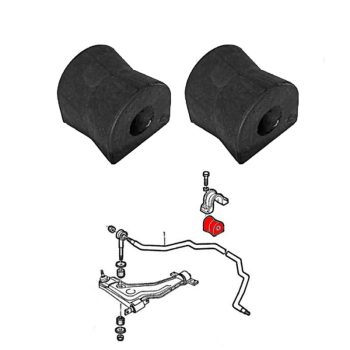 Barra stabilizzatrice anteriore Silentblocs Fiat Croma