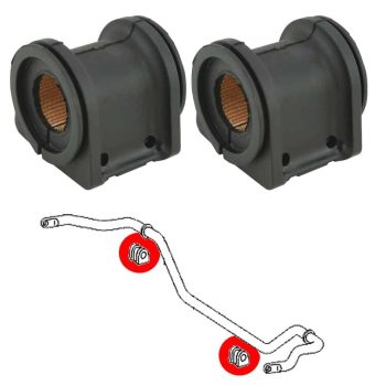 Silentblocs de barre stabilisatrice avant, Mercedes Vito, Viano