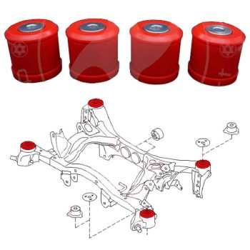 Silentblocs du berceau arrière, Subaru Legacy IV, Outback IV