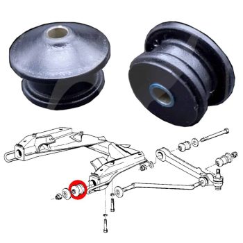 Boccole per assali anteriori, BMW Serie 5 E12, Serie 6 E24