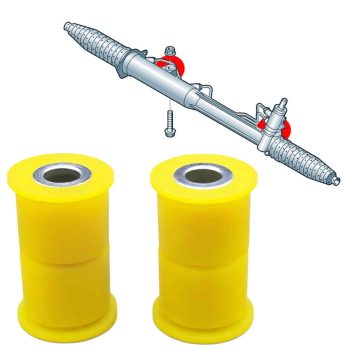 Silentblocs de crémaillère de direction, Cayenne, Q7, Amarok, Touareg (Ø30mm)