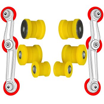 Silentblocs des bras arrières, Alfa Romeo GTV, Spider