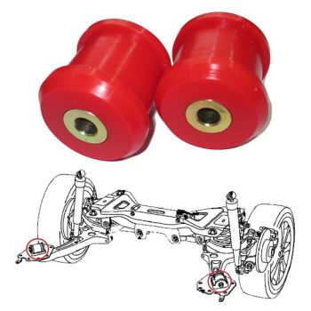 Polyurethane silentblocks for rear axle body, Velsatis