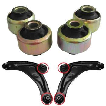 Silentblocs des triangles avant, pour Renault Fluence, Scenic III, Megane III