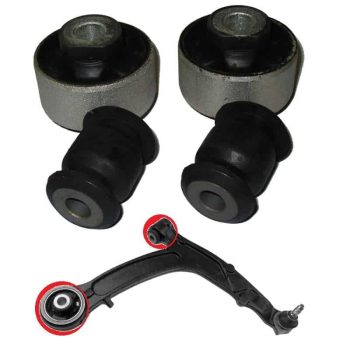 Bujes de brazos delanteros, Fiat Panda, Abarth 500, Fiat 500