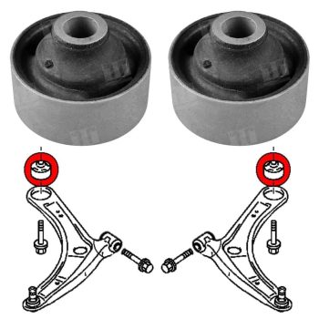 Front wishbones bushes, C-Crosser, Lancer VII, Outlander I/II, Peugeot 4007