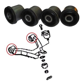 Kit bujes brazos superiores delanteros, Pajero III, IV