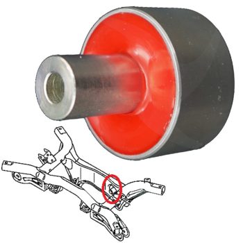 Silentbloc du différentiel arrière, Lancer Ralliart