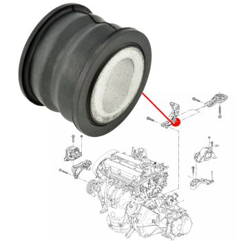 Silentblock supporto motore posteriore, Mokka, Tracker, Trax, Buick BIS