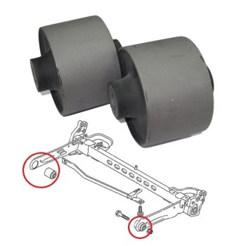 Silentblocs de berceau arrière pour Vivaro, Trafic, Primastar