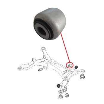 Silentbloc d'essieu arrière pour Volvo S60, S80, V70, V70XC