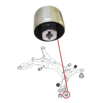 Silentbloc de berceau arrière pour Volvo S60, S80, V70, V70XC, XC90