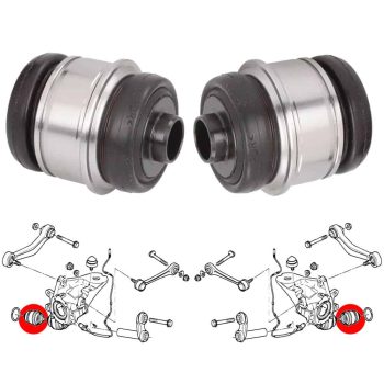 Silentblocks portamanguetas traseras, BMW Serie 5 E39/E60, 6 E63/E64, 7 E38/E65/E66/E67, X5 E53, Z8